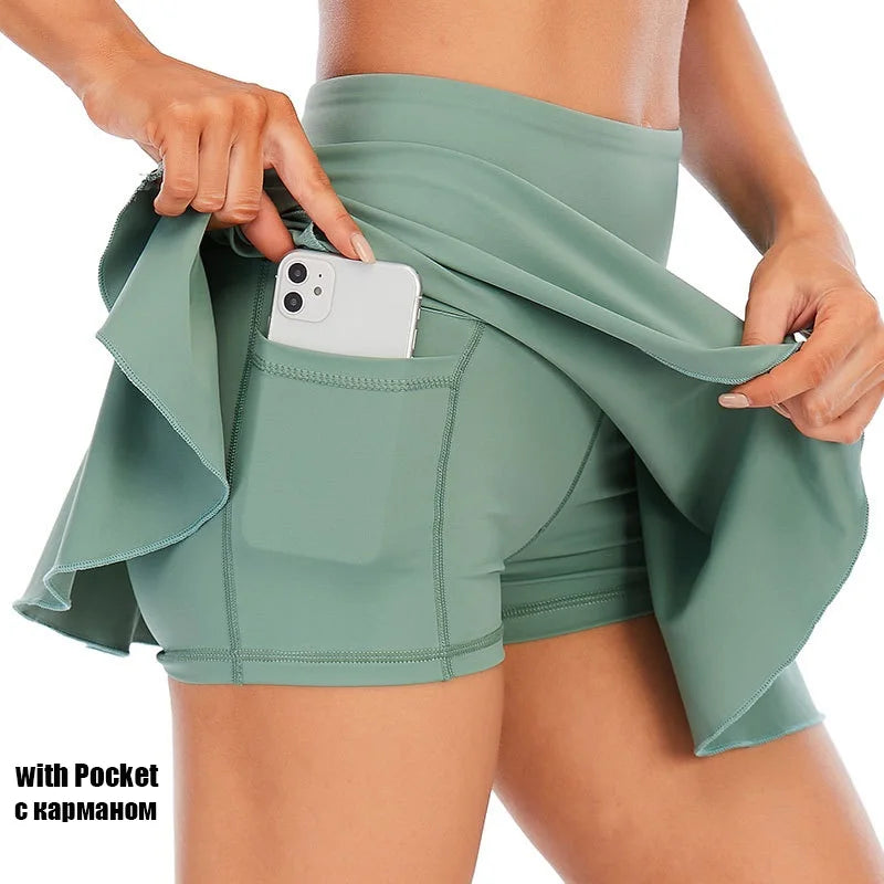 Women's Pleated Tennis Skort