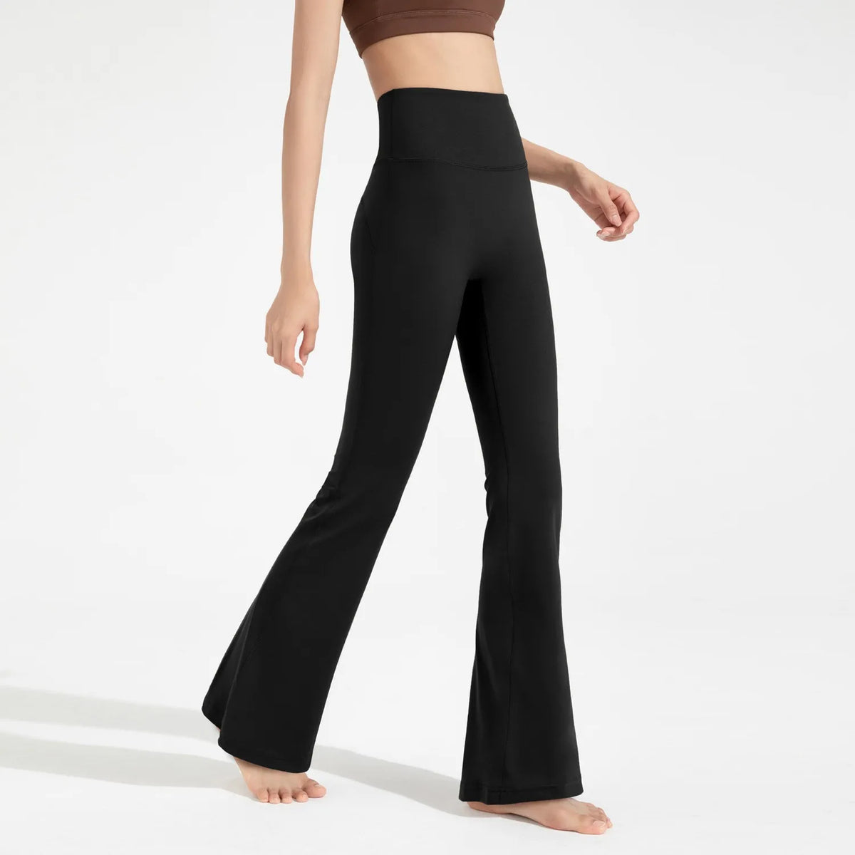 Women's High Waist Flared Leggings For Workout Outfits
