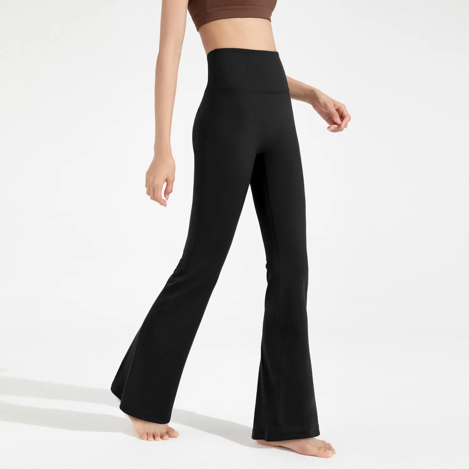 Women's High Waist Flared Leggings For Workout Outfits
