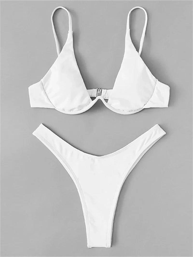 Underwire Halter Bikini