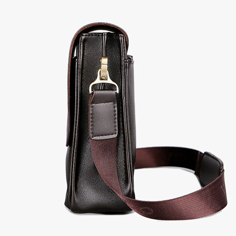 Rectangular Flap Crossbody Bag with Adjustable Shoulder Strap