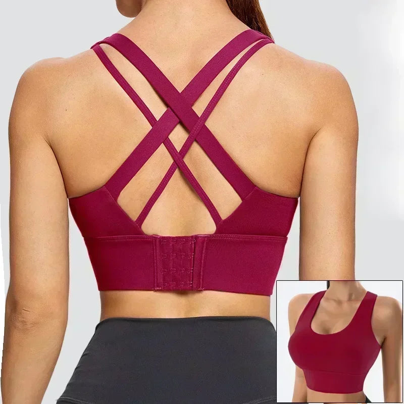 Women's Cross-Back Sports Bra