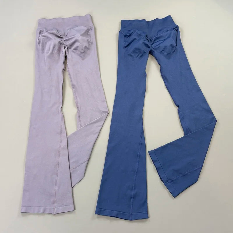 Women's Flared Leggings For Workout Outfits And Layering