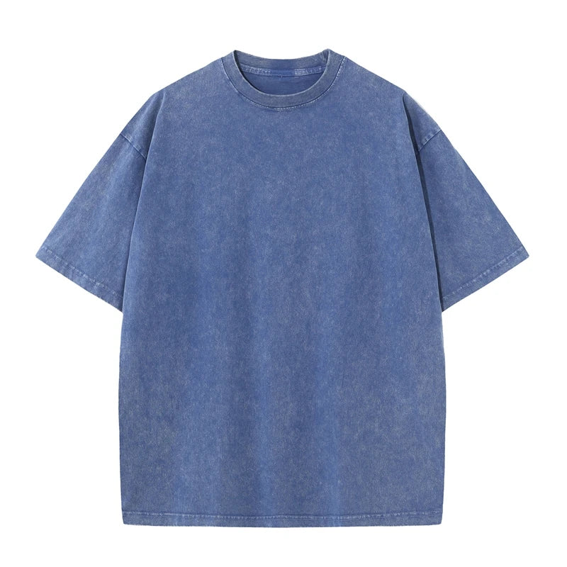 Men’s Washed Oversized Short-Sleeve T-Shirt