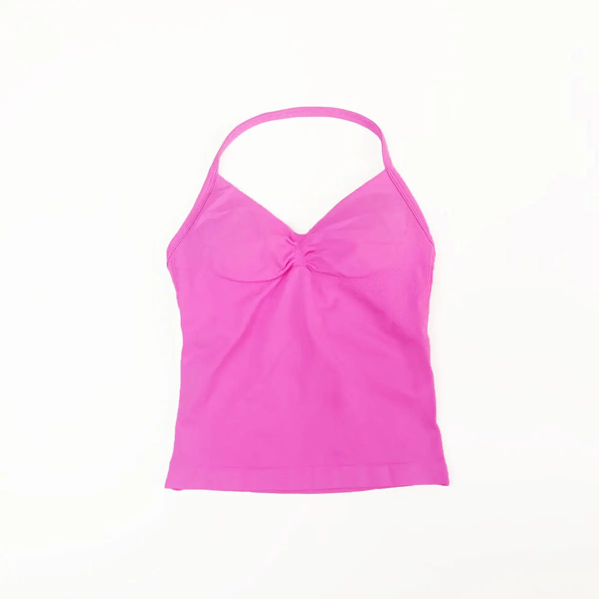 Women's Halter Strap Longline Sports Tank Top For Workout Outfits