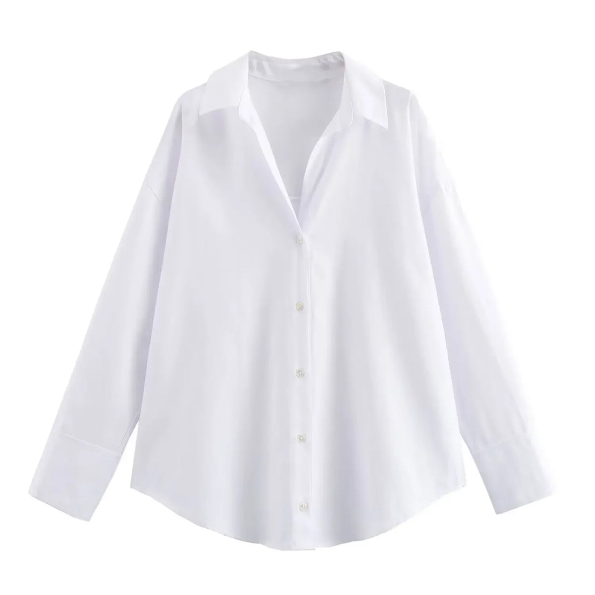 Women's Collared Long Sleeve Shirt