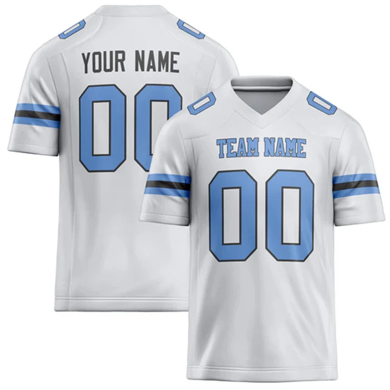 Rugby Graphic Short Sleeve Sports Jersey with Number Print