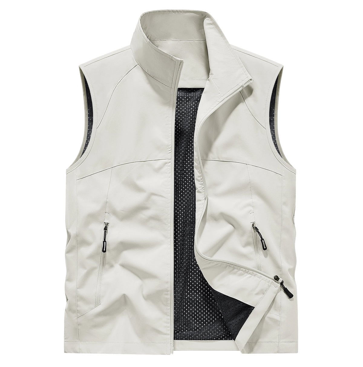 Men's Stand Collar Outdoor Vest