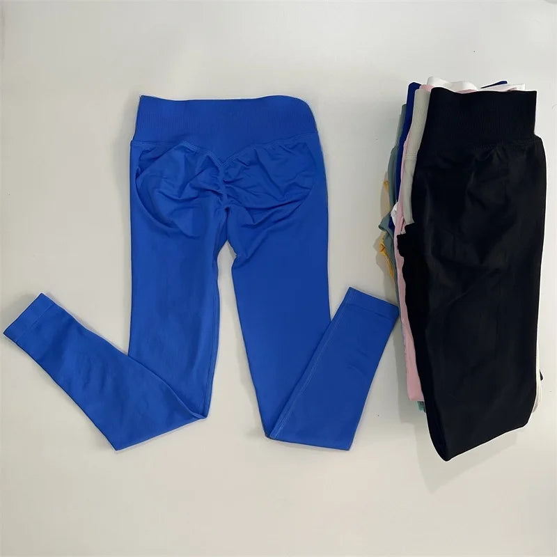 Women's Scrunch Full Length Leggings For Workout Outfits