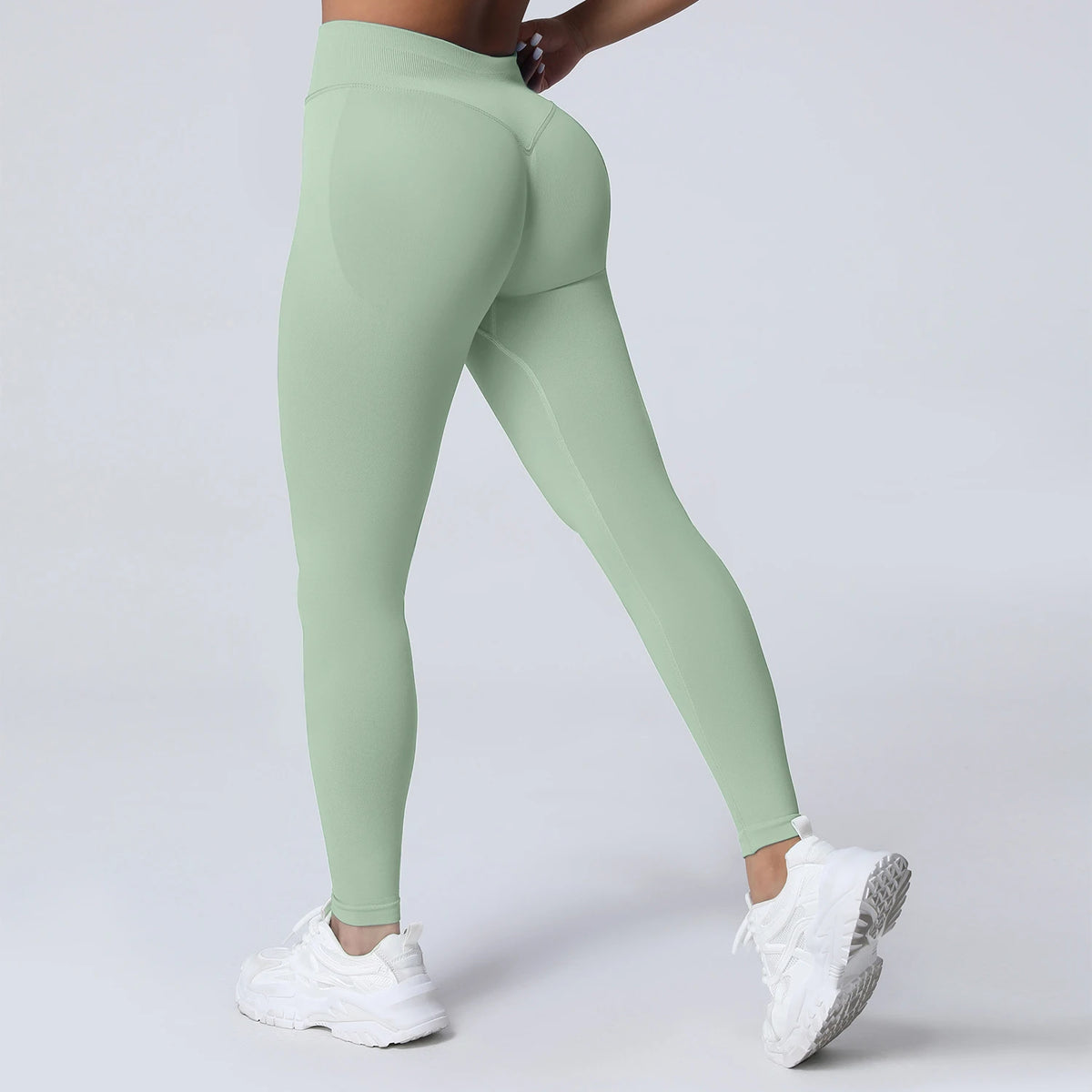 Women's Scrunch Full Length Leggings For Workout Outfits
