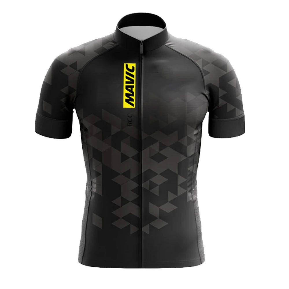 Men's Cycling Jerseys and Shorts with Separate Graphic Style Options