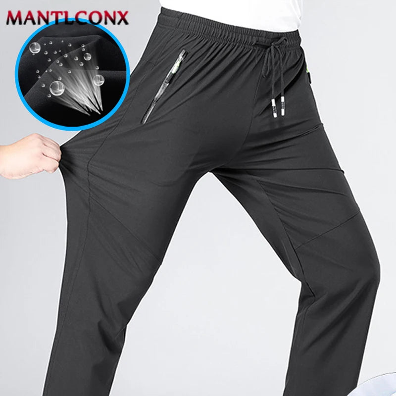 Men's Elastic Waist Casual Pants For Everyday Wear
