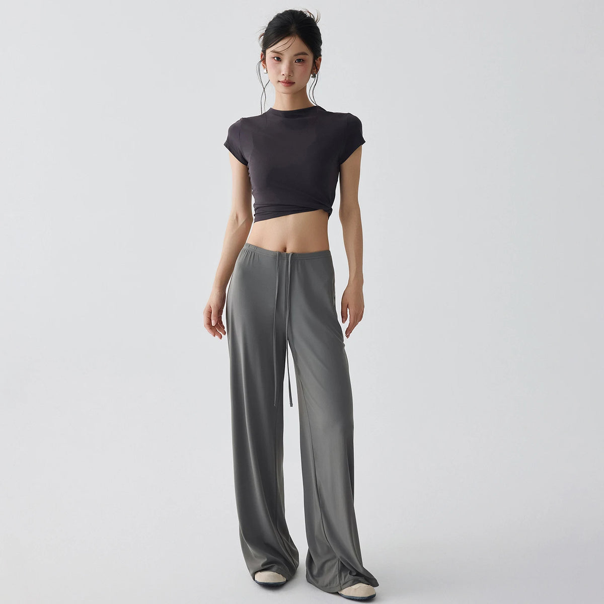 Women's Loose Wide Leg Yoga Pants For Workout Outfits
