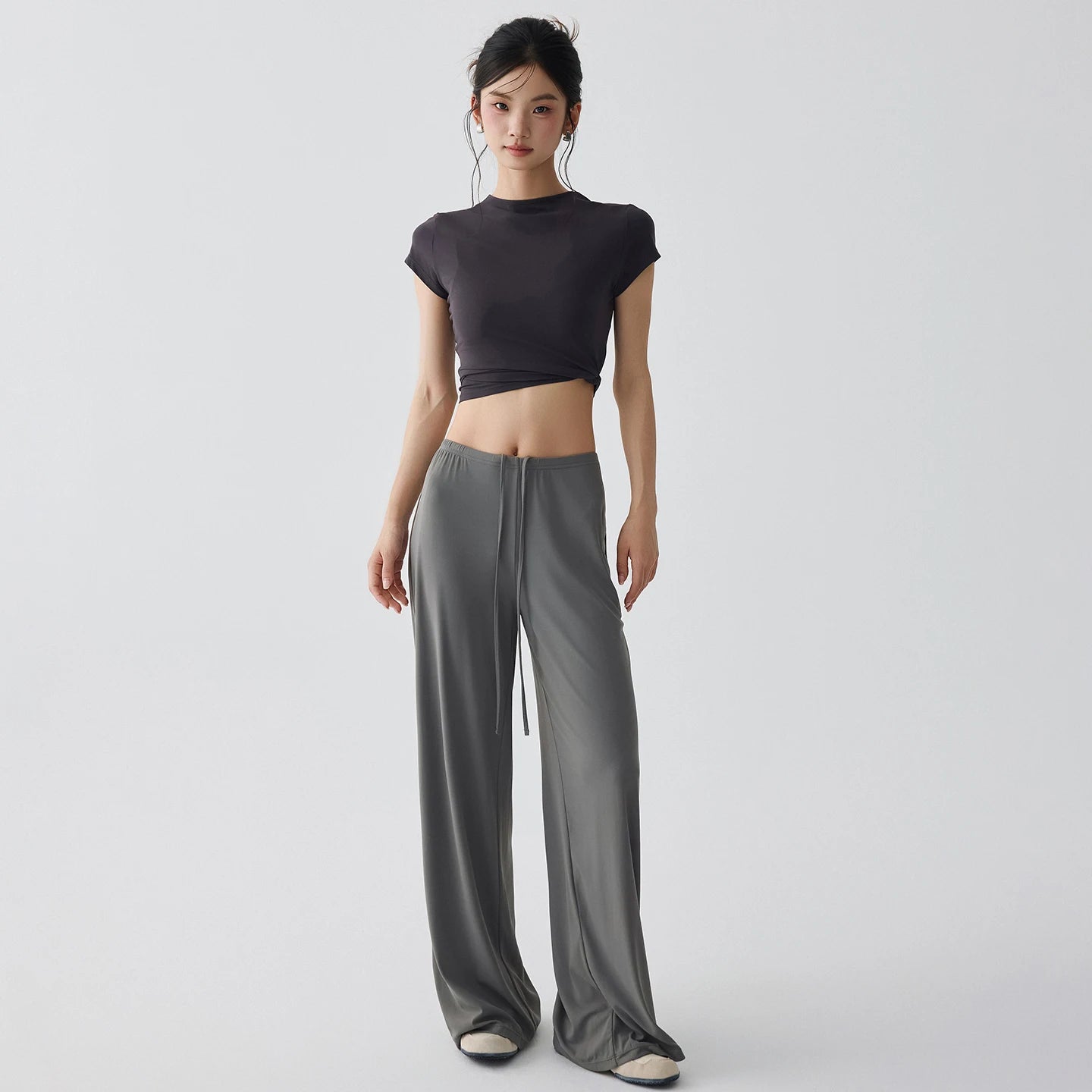 Women's Loose Wide Leg Yoga Pants For Workout Outfits