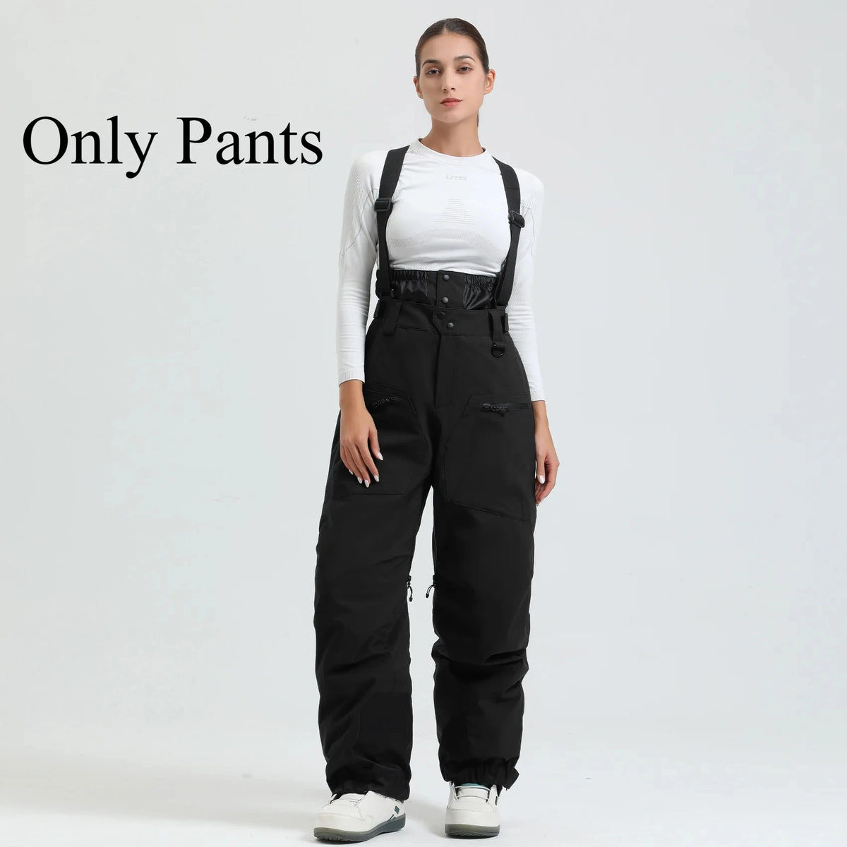 Full Length Suspender Ski and Snowboard Winter Bib Pants
