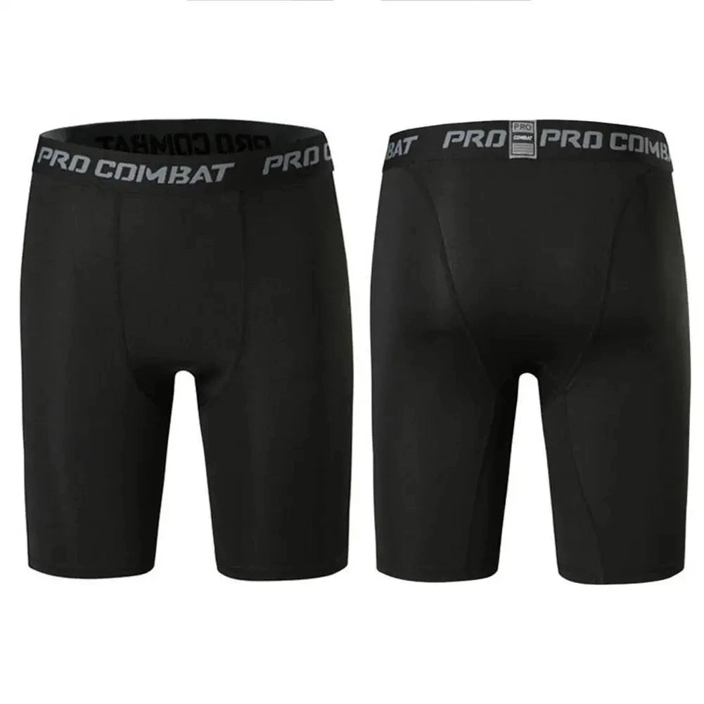 Men's Fitted Training Shorts for Gym and Running