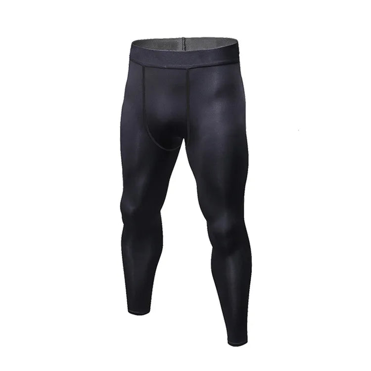 Men's Fitted Training Leggings for Gym and Running