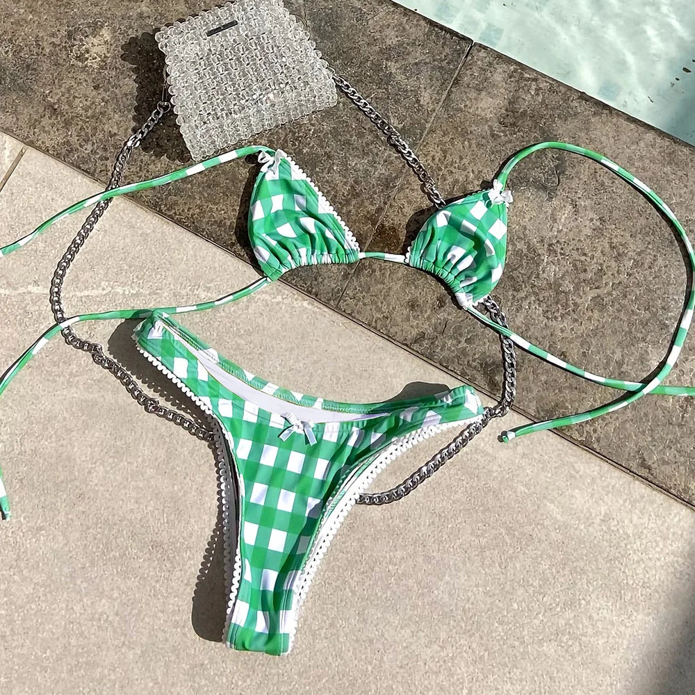 Printed Micro Bikini