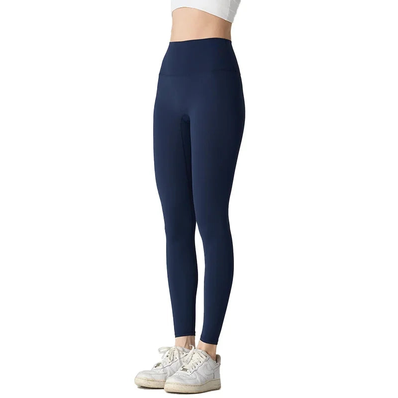 Women's Side Pocket Full Length Leggings For Workout Outfits