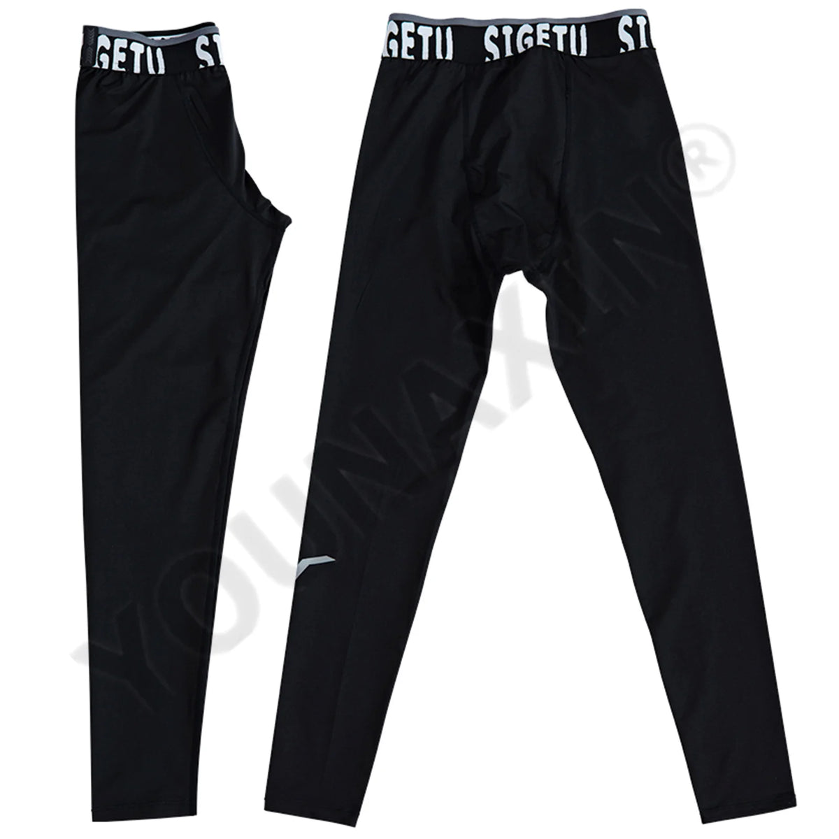 Men's Fitted Training Leggings for Gym and Running