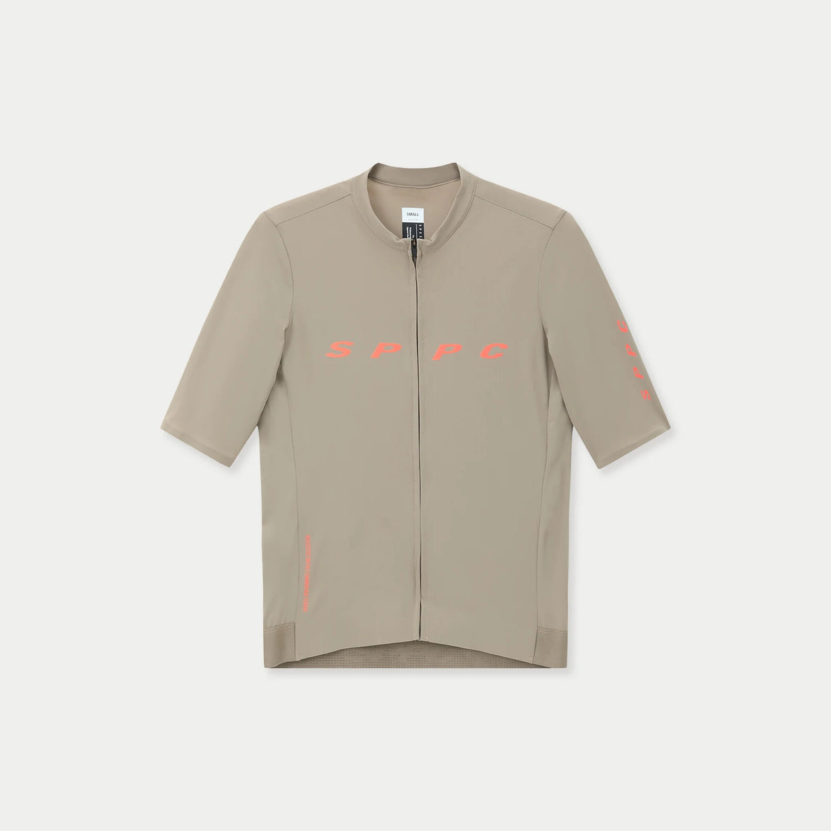 Men's Zip-Front Cycling Jersey in Nylon and Elastane for Road Riding
