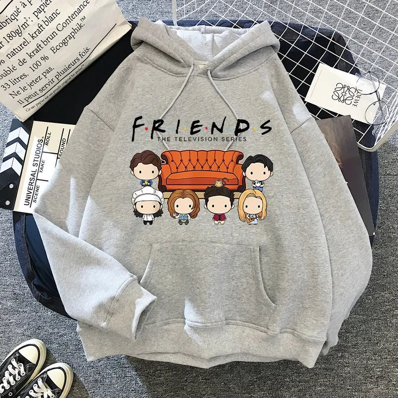 Letter Graphic Long Sleeve Pullover Casual Hoodie for Layering