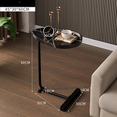 Nordic Side Table Modern Living Room Home Sofa Side Table Hotel Homestay Bedside Side Table Iron Assemble Furniture For Office