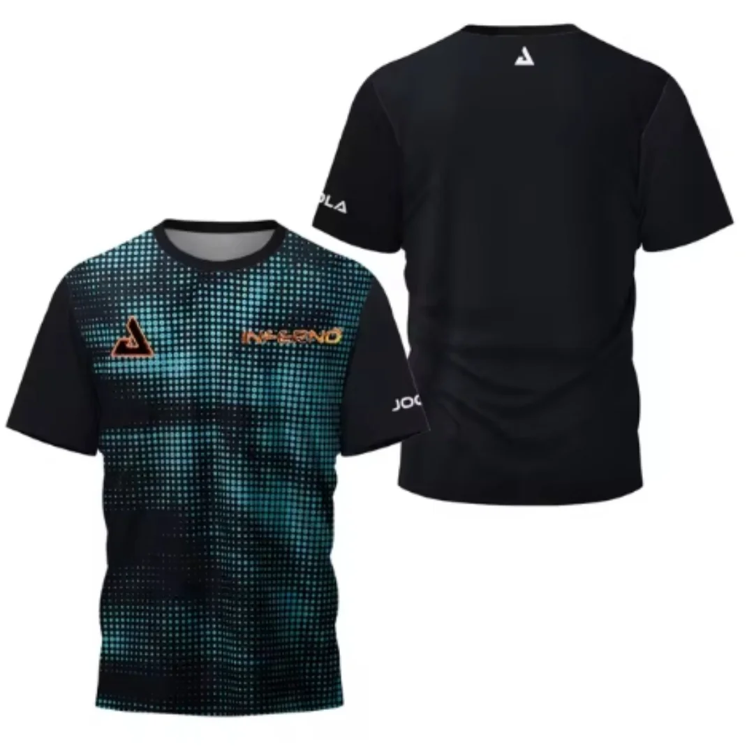 Floral Court Sports Short Sleeve T-shirt For Sports Outfits