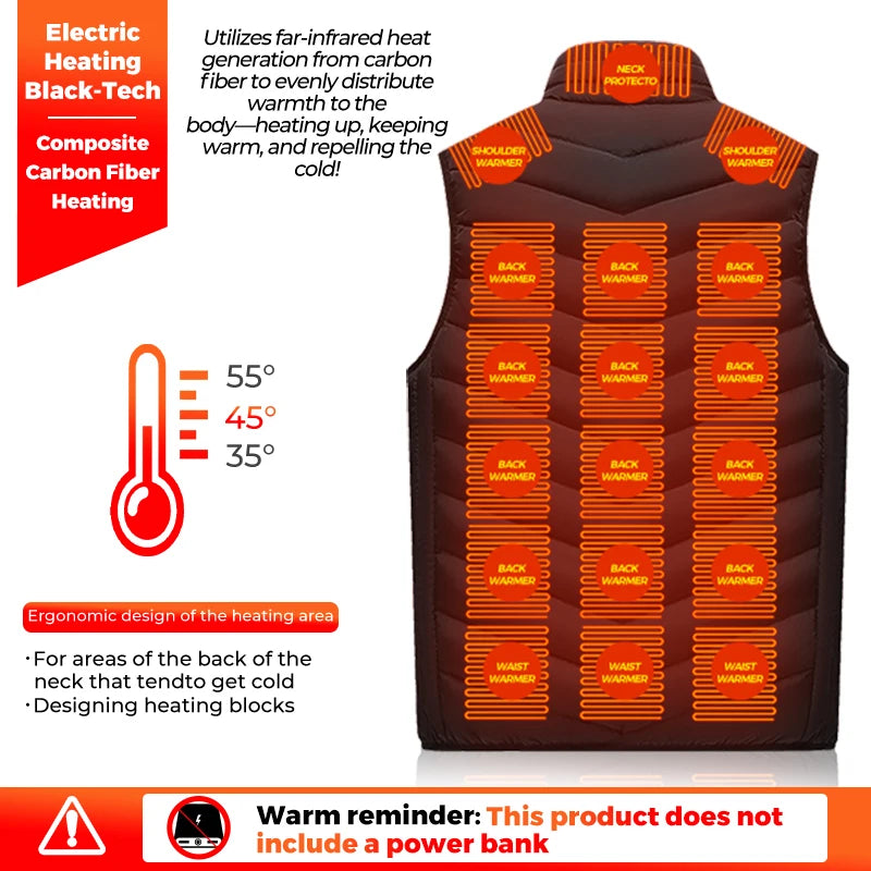 USB Heated Vest