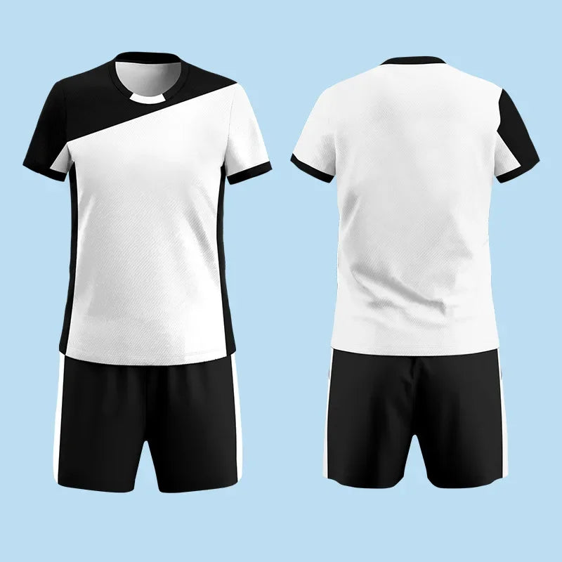 Volleyball Shirt And Shorts Two Piece Sports Clothing Set