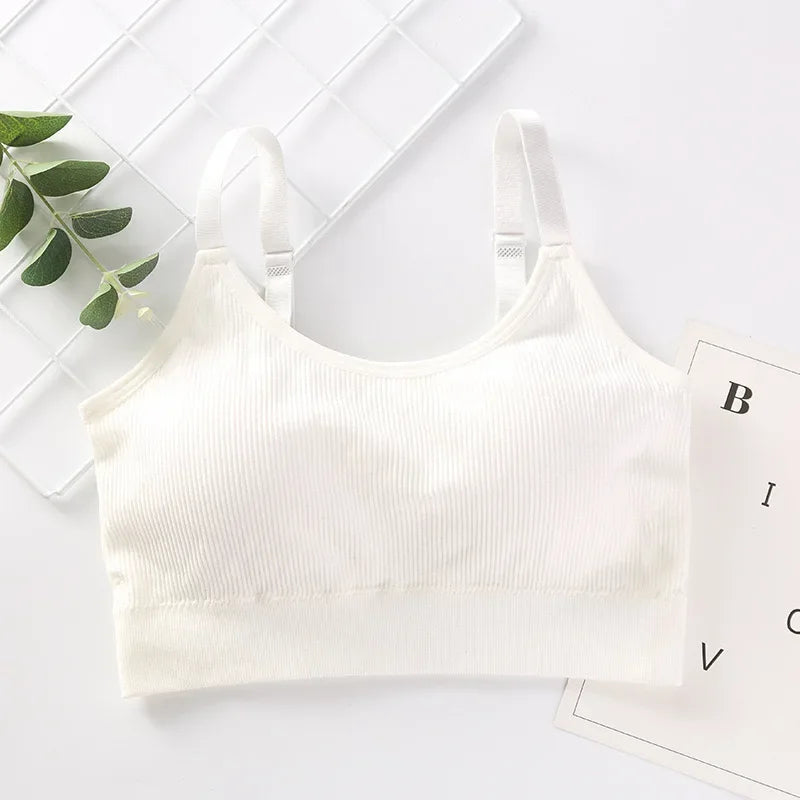 Women's Ribbed Scoop Neck Everyday Bra
