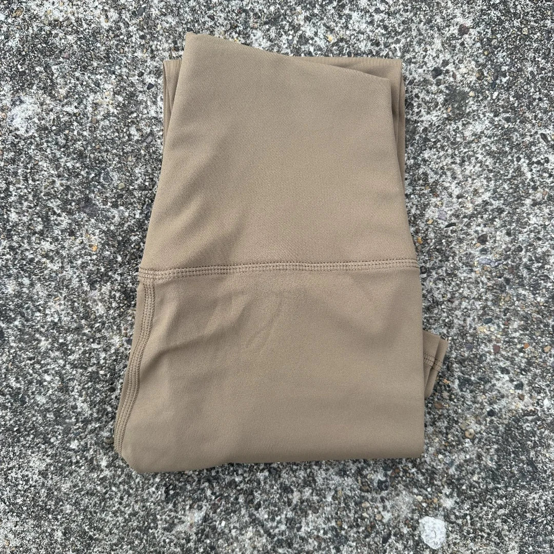 Women's Back Pocket Capri Leggings For Workout Outfits