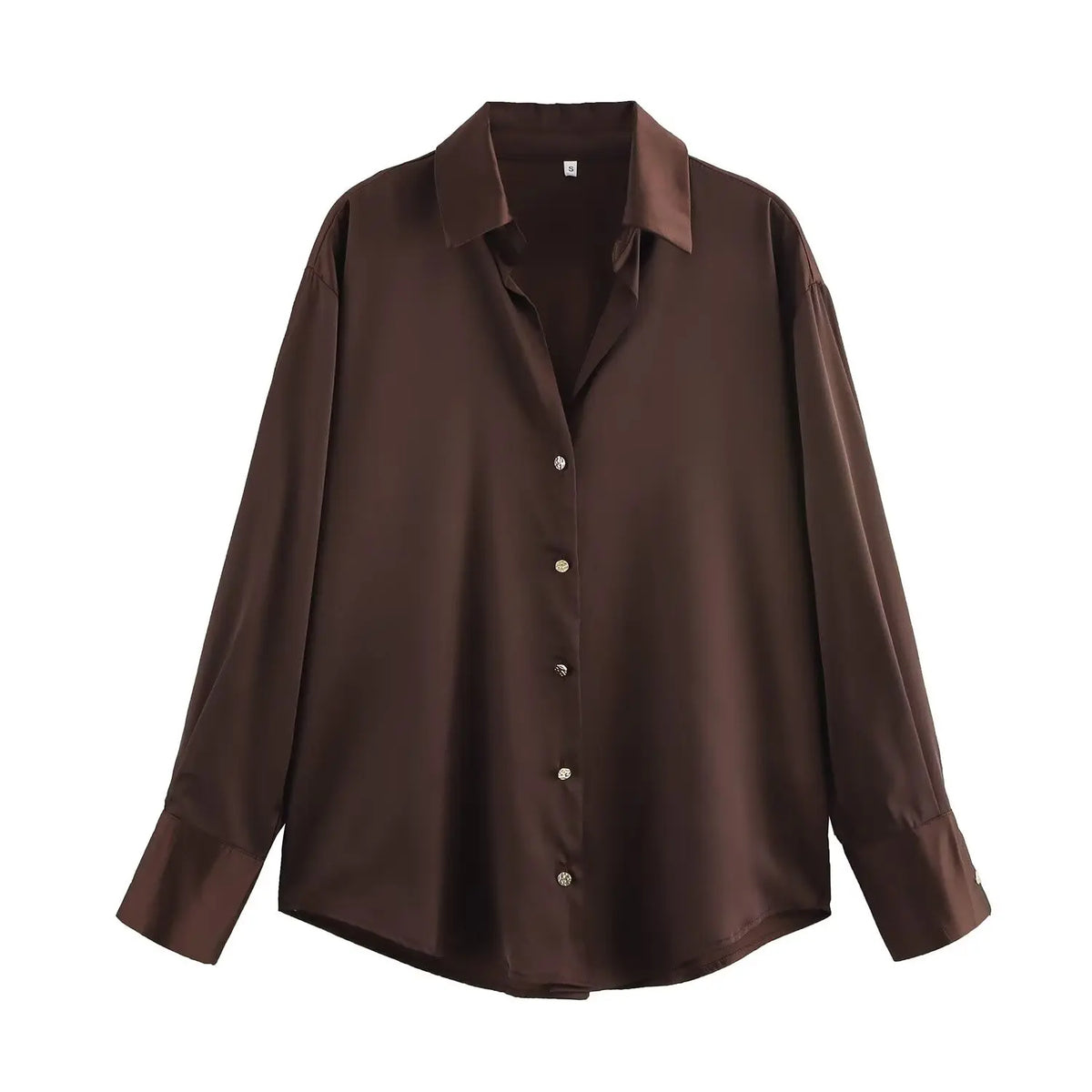 Women's Collared Long Sleeve Shirt