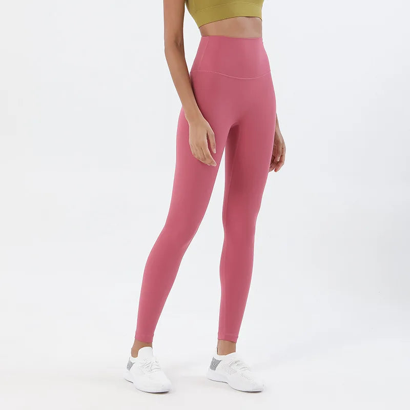 Women's Side Pocket Full Length Leggings For Workout Outfits