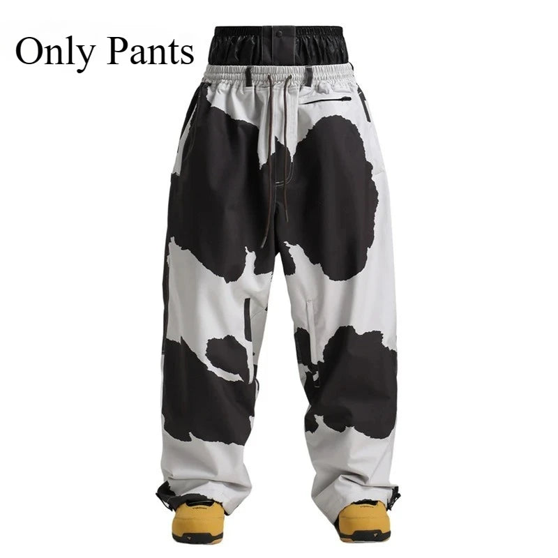 Full Length Loose Fit Ski and Snowboard Winter Pants