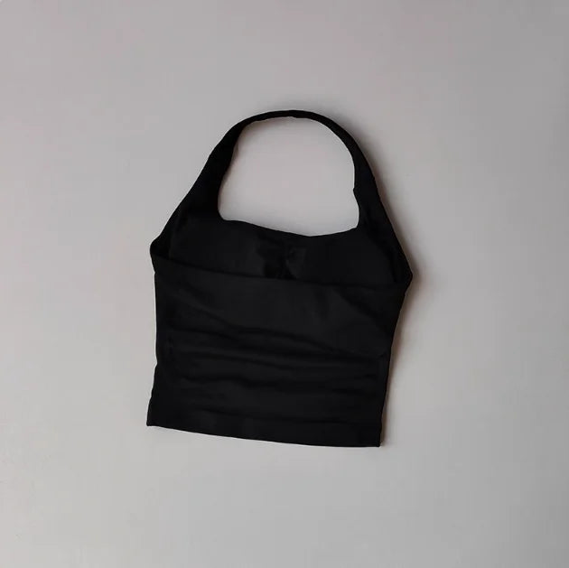 Women's Halter Neck Longline Tank Top