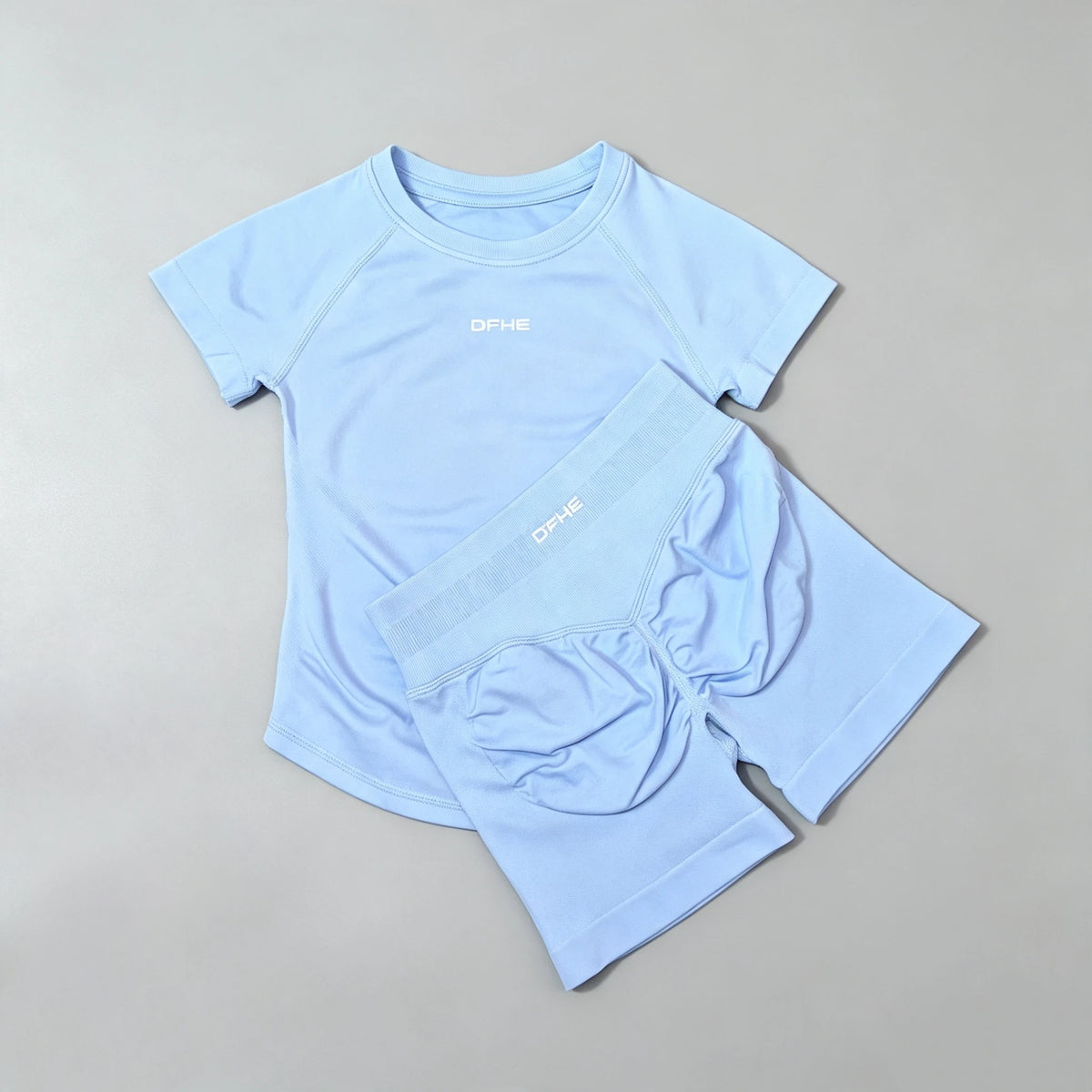 Women's Tee And Shorts Yoga Set For Workout Outfits