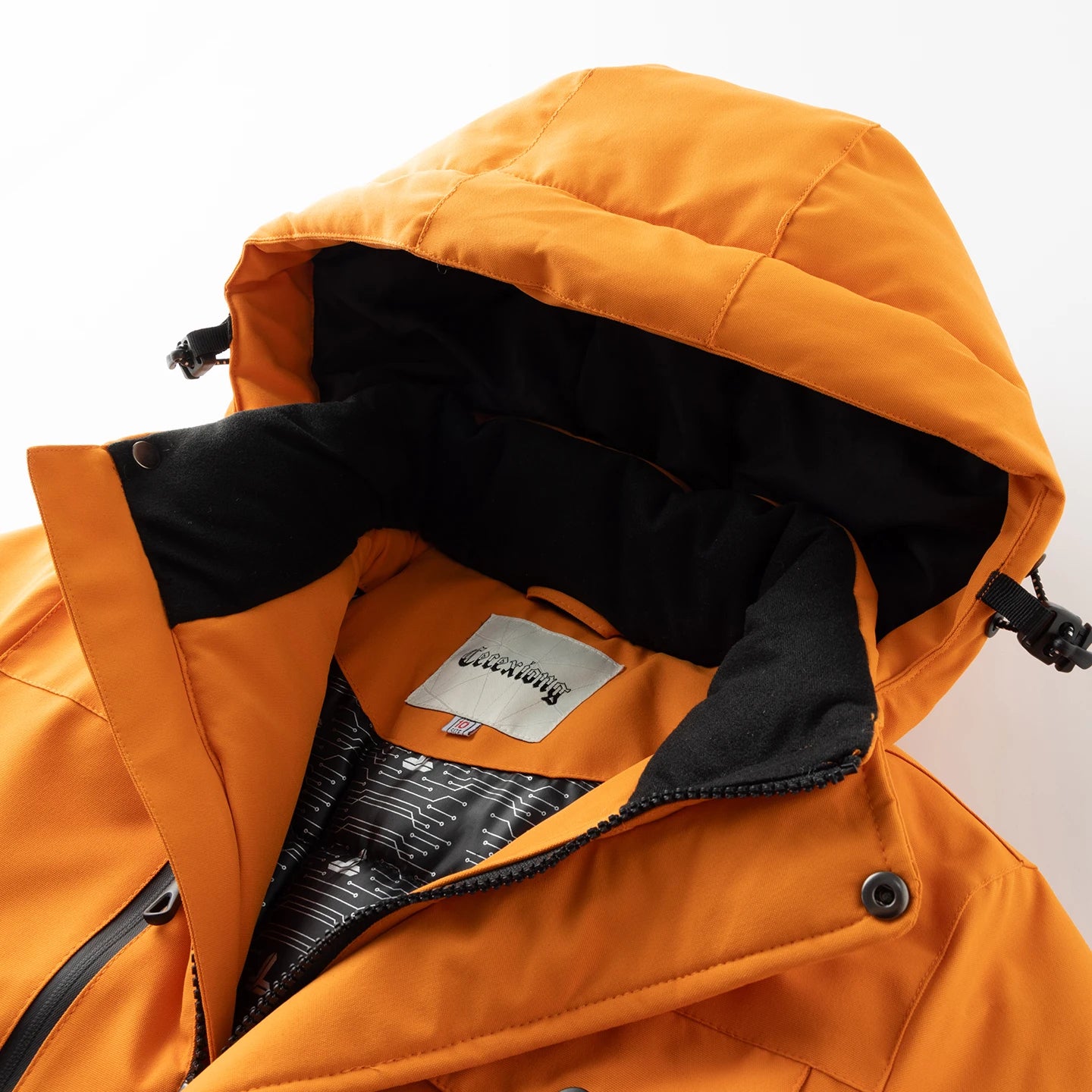 Children's Hooded Ski Jacket and Pants Clothing Set with Style Options
