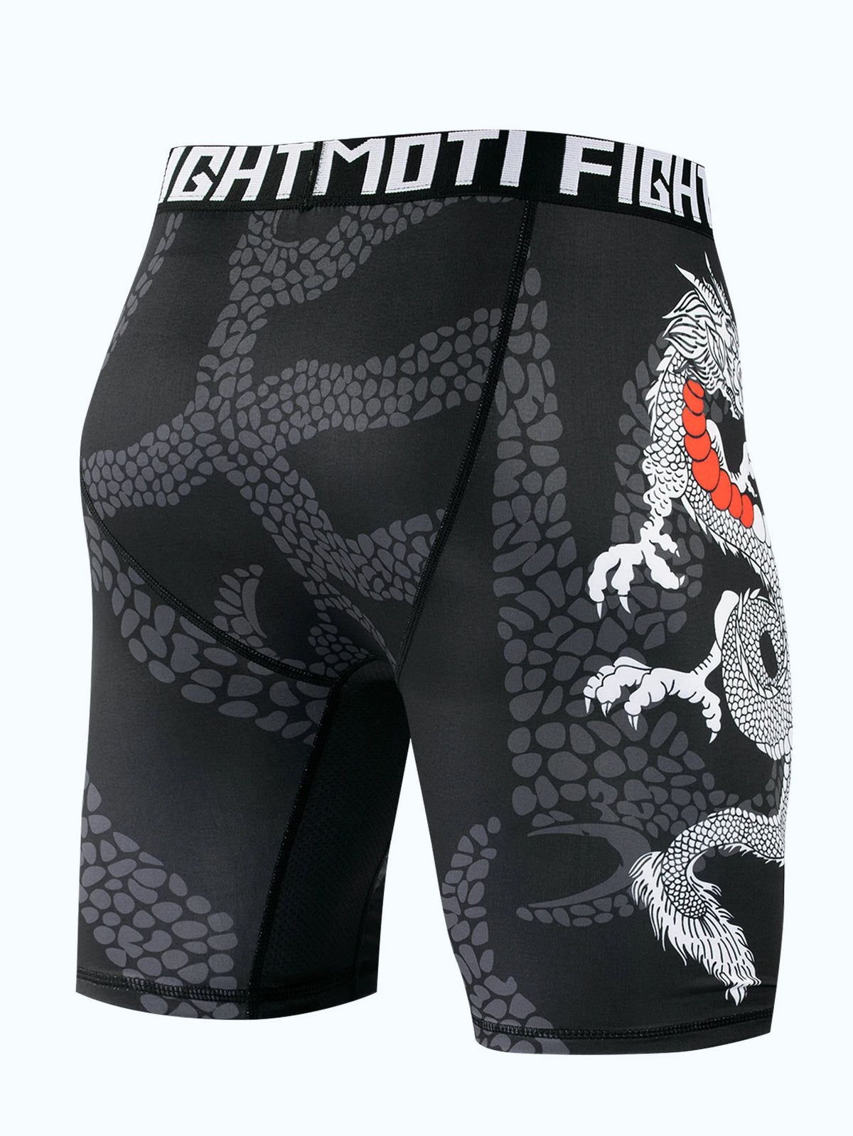 Men's Fitted Training Shorts for Gym and Running