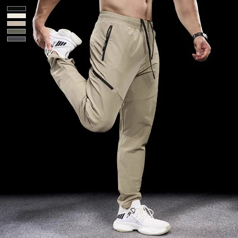 Full Length Drawstring Waist Casual Running Jogger Pants