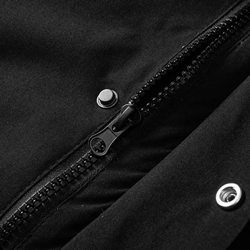 Hooded Long Sleeve Full Zip Outdoor Hiking Jacket with Pockets