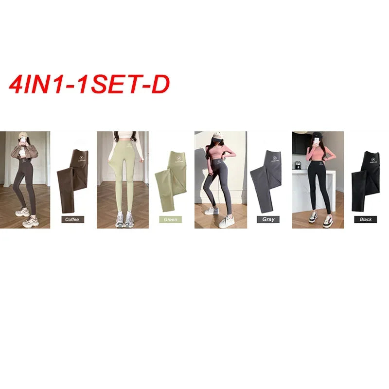 Women's High Waist Full Length Leggings For Workout Outfits