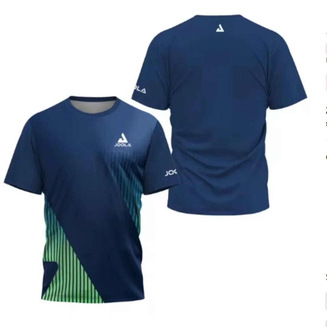 Floral Court Sports Short Sleeve T-shirt For Sports Outfits