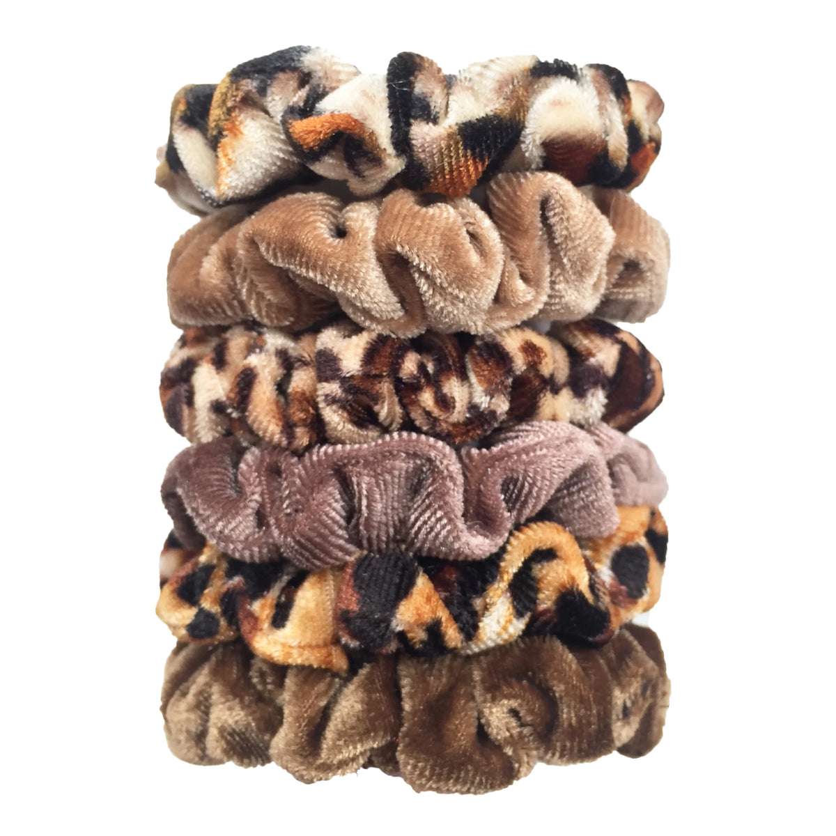 Fabric Scrunchie Elastic Hair Band for Ponytail and Bun Styling