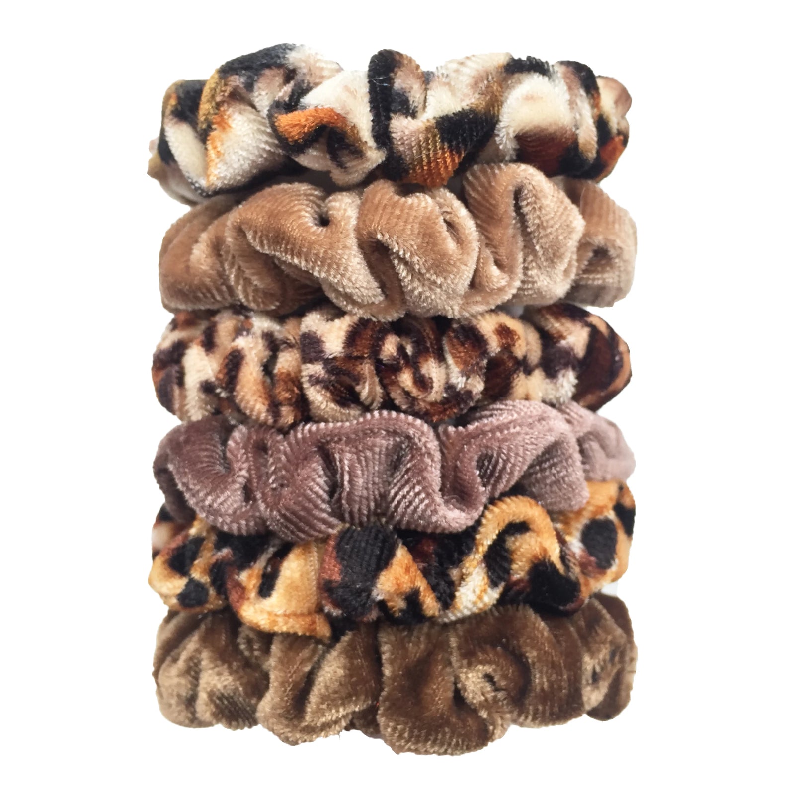 Fabric Scrunchie Elastic Hair Band for Ponytail and Bun Styling