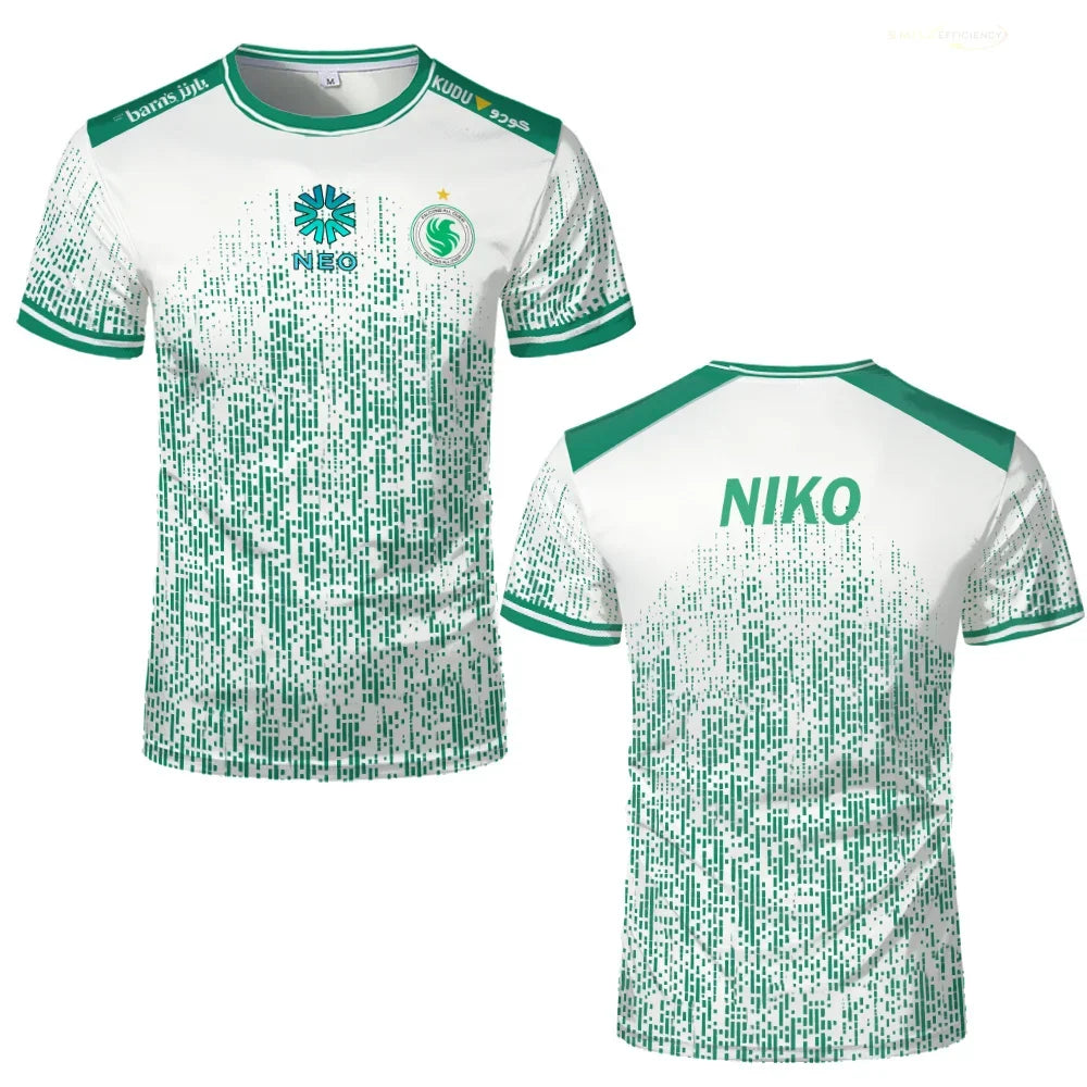 Esports Graphic Short Sleeve Crew Neck Sports T Shirt