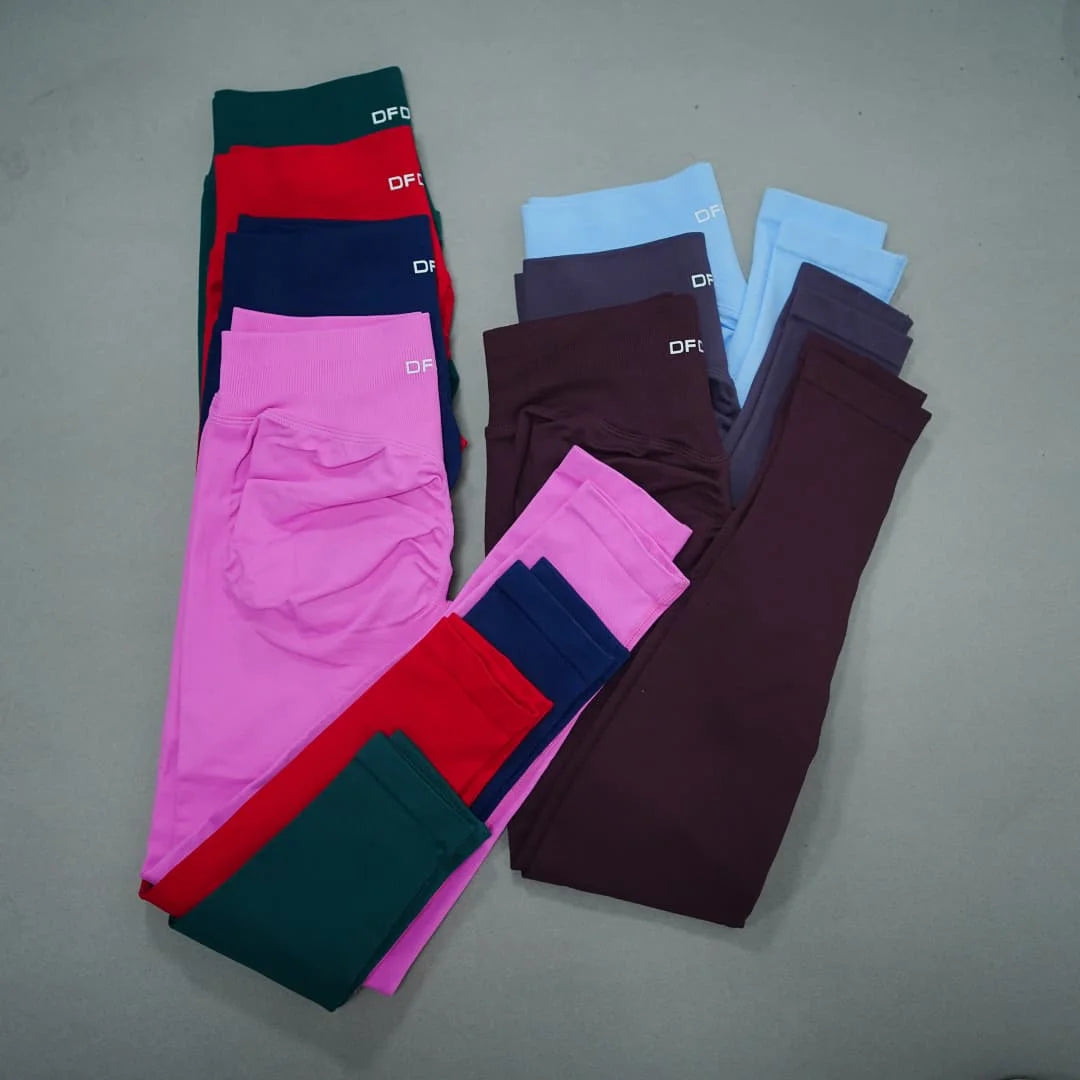 Women's Scrunch Full Length Leggings For Workout Outfits