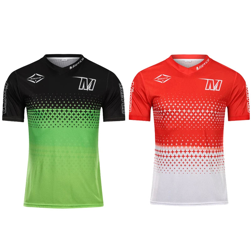 2 Pack Mens Quick Dry Athletic T Shirts for Gym Running and Fitness Training Compression Sports Top