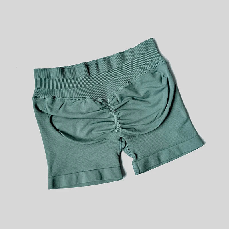 Women’s High Waist Breathable Yoga Shorts for Gym, Running & Cycling