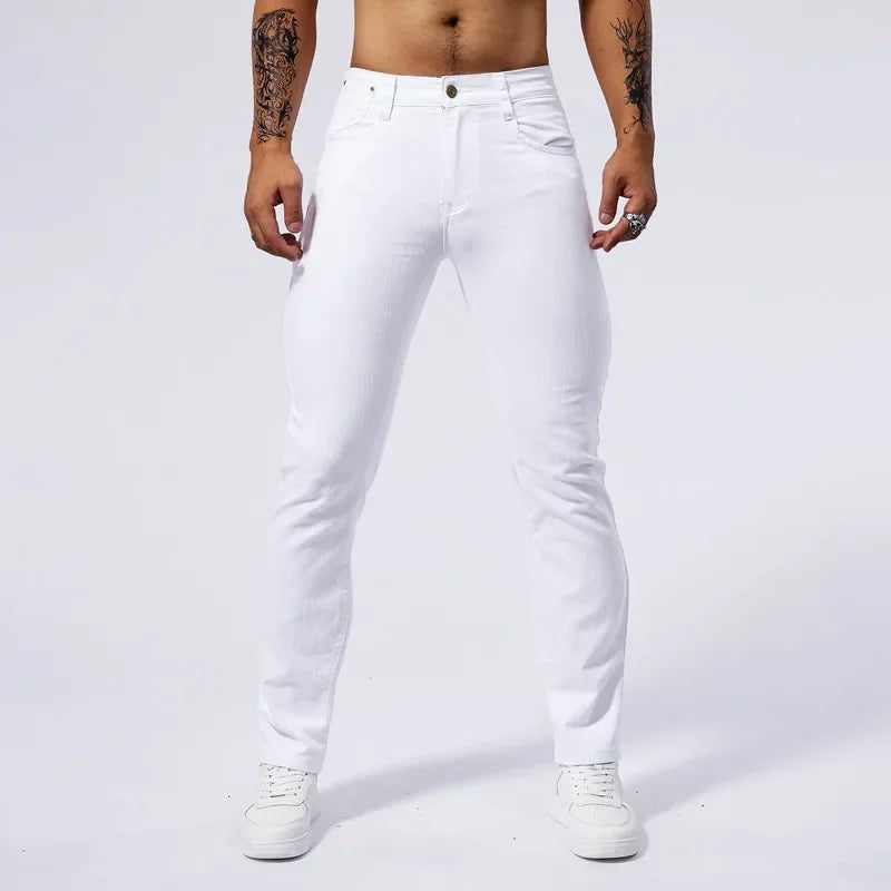 Men's Slim Fit Denim Jeans for Casual Everyday Wear